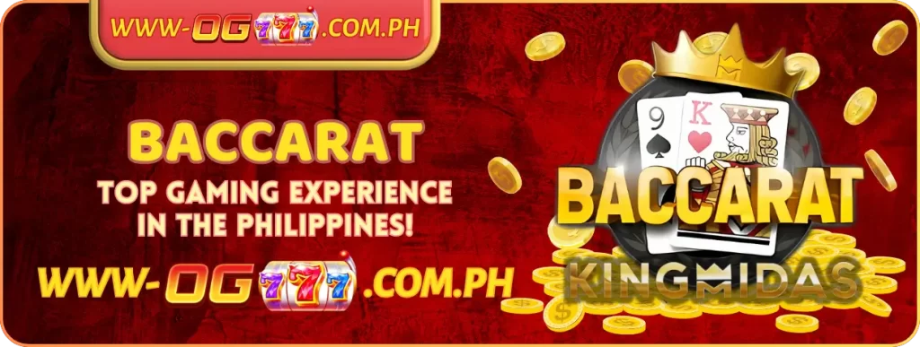 Master Baccarat at OG777 – Top Gaming Experience in the Philippines!