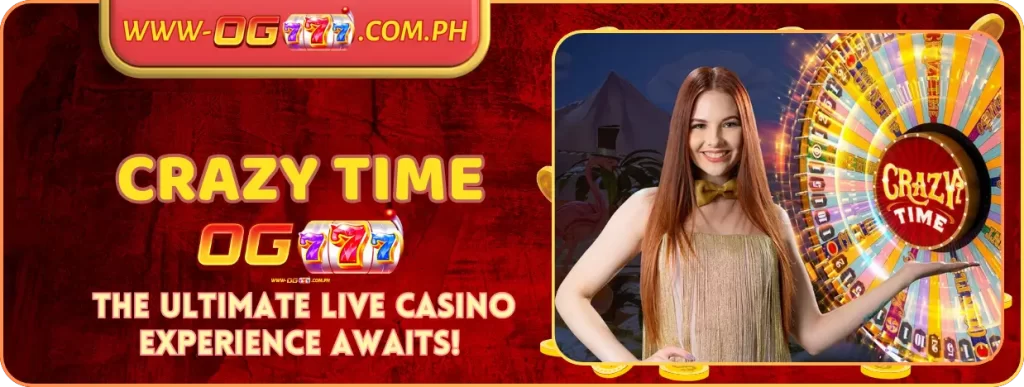 Crazy Time at OG777: The Ultimate Live Casino Experience Awaits!
