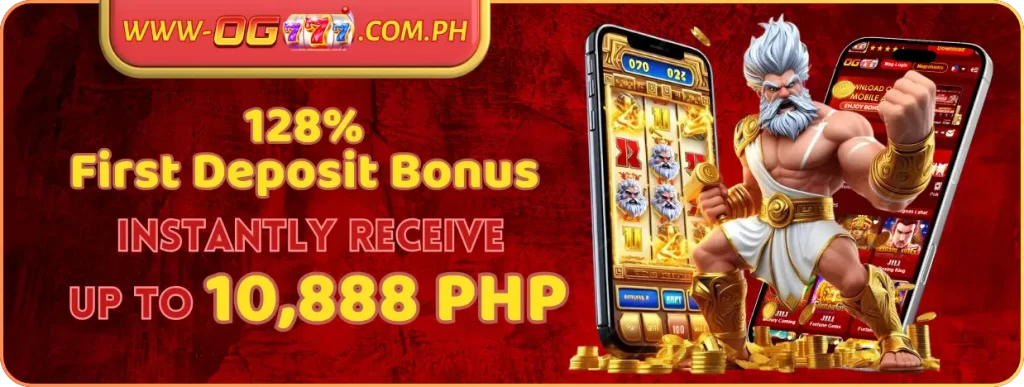 Get a 128% First Deposit Bonus at OG777 – Your Winning Journey Starts Here!