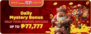 Explore OG777’s Mystery Bonus Program: Your Daily Chance to Win Big! 8 Unlock Daily Mystery Bonus & Win up to ₱77,777 at OG777!