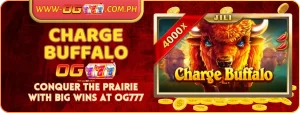 Charge Buffalo – Conquer the Prairie and Win Big at OG777! 12 Charge Buffalo Awaits! Conquer the Prairie with Big Wins at OG777
