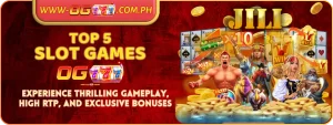 Top 5 Jili Slot Games on OG777: Unmatched Thrills and Huge Wins 14 Explore OG777's Top 5 Jili Slot Games for Big Wins and Fun